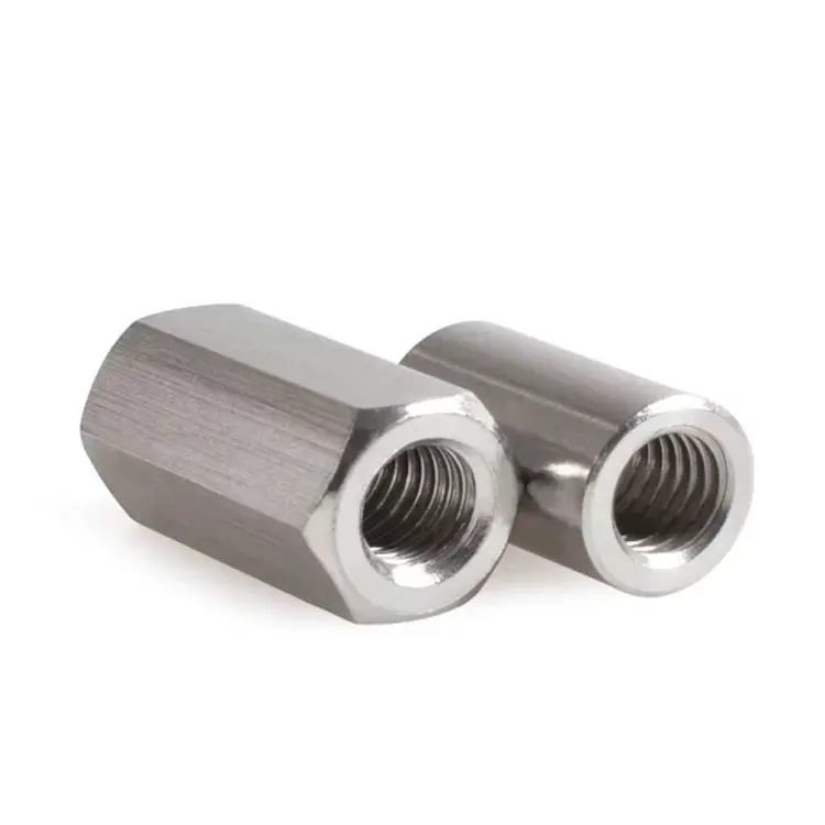 High Strength Thread Rod Hex Type M12 Stainless Steel Coupling Nuts,Coupler Nut