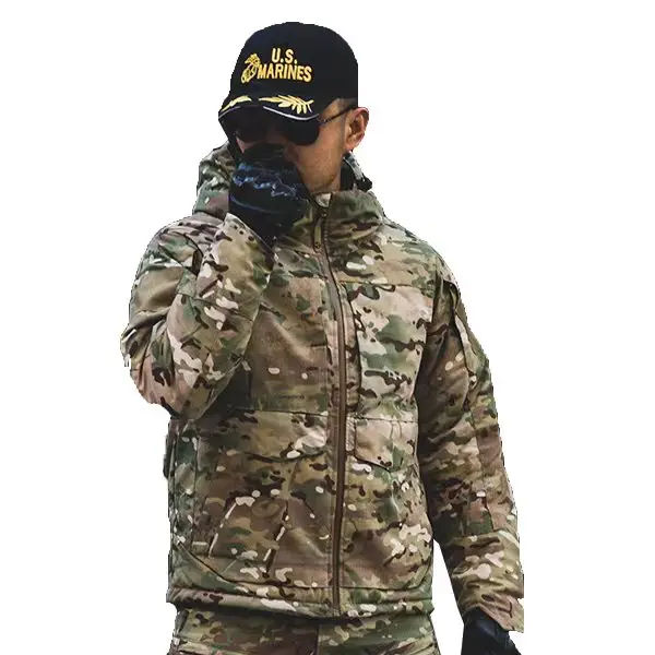 Уличная теплоотражающая тактическая мягкая одежда, куртка, зимнее теплое камуфляжное пальто большого размера, тактическая куртка