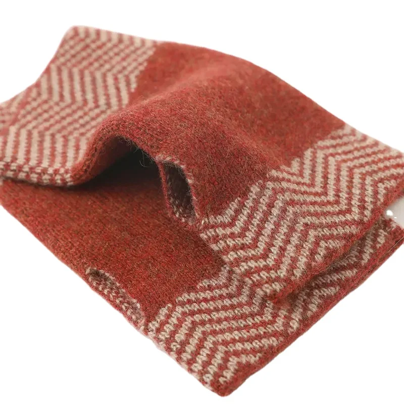 100% Cashmere Winter Gloves Mitten Fingerless Knitted Fashion Thermal Women Ladies Girls Cashmere Gloves