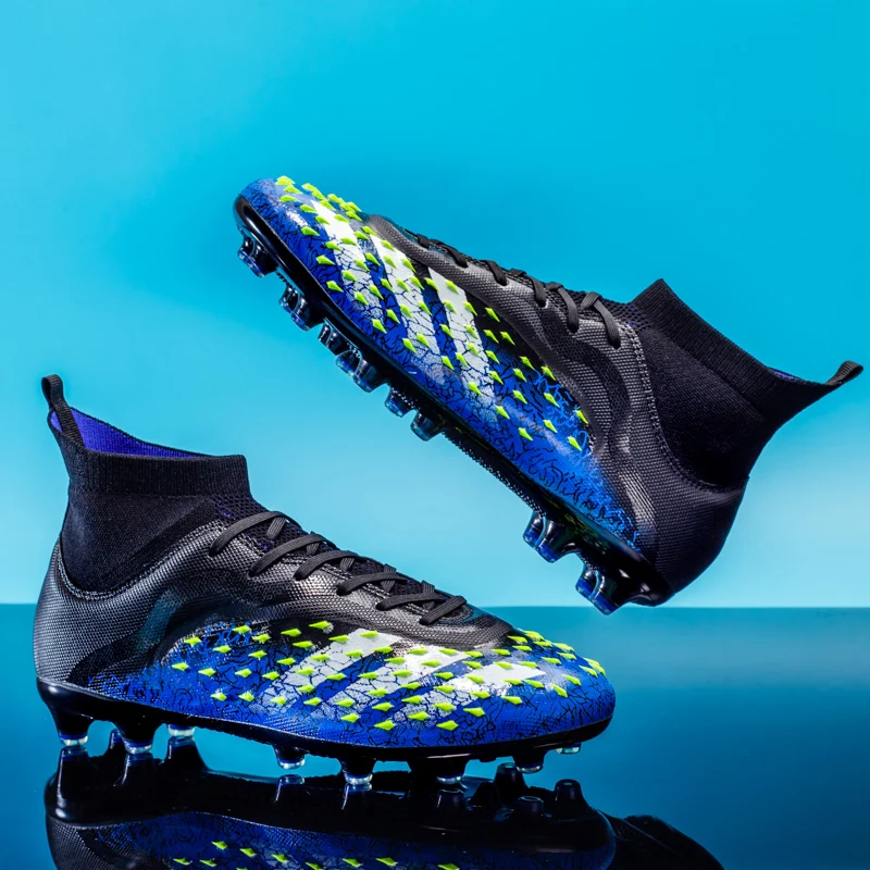 2024 Men AG/TF Turf Indoor Soccer Shoes Cleats Original Superfly Futsal Football Boots Sneakers Men Chaussure De Foot