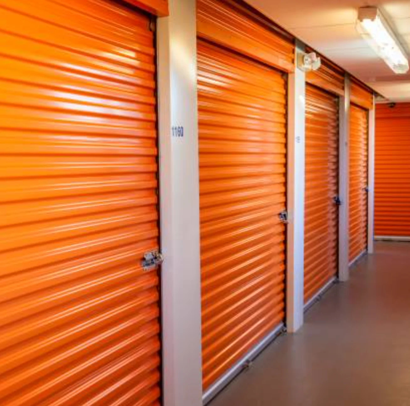 High Quality Self Storage Steel Rolling Shutter Door Light Weight Shop Rolling Door Anti-theft Roll Up Door