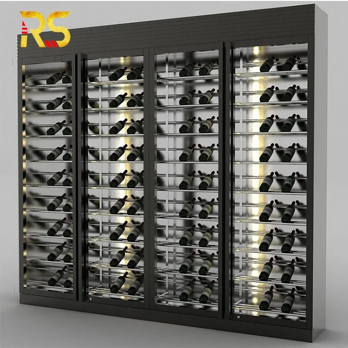Bar Commercial Manufacturer modern Wine Storage Display Whiskey Wine Cabinet
