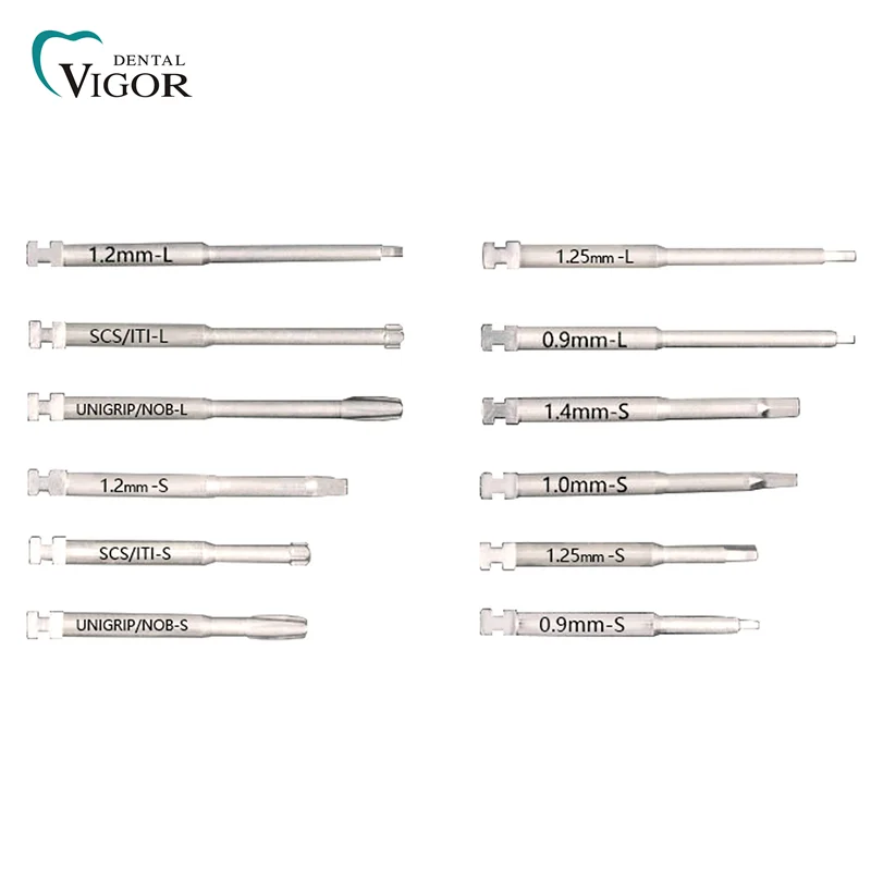 Dental Adjustable Universal Implant Torque Wrench Latch Head Type Handpiece Driver Mini Screw Wrench