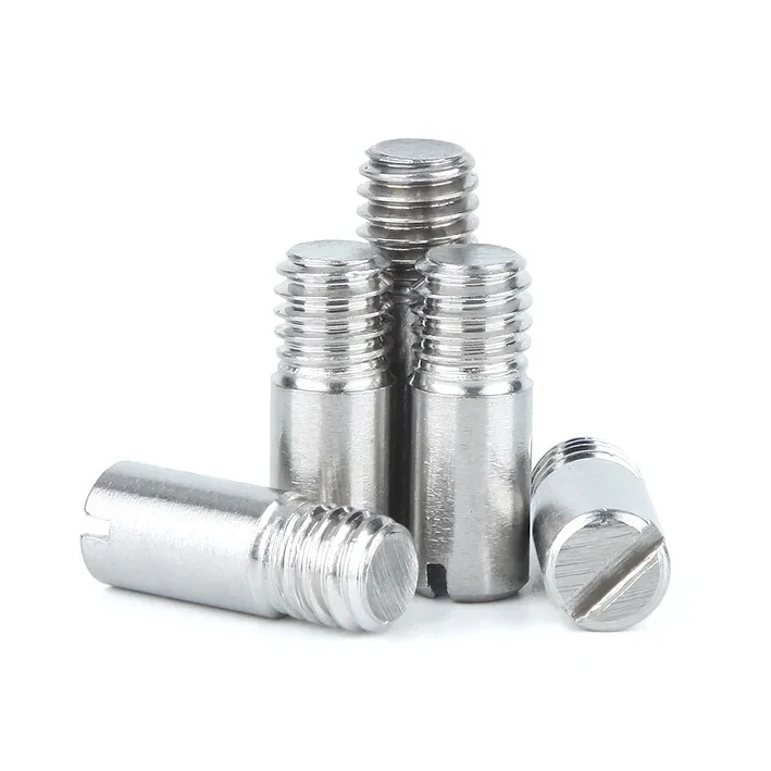 304 Stainless Steel M2 - M10 DIN 427 Parallel Pins with External Thread /Slotted Headless Screws