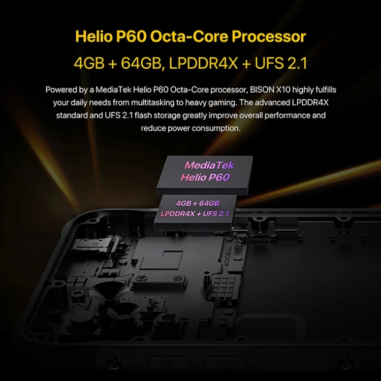 New Arrival Umidigi Bison X10 Rugged Phone 4+64GB Waterproof Mobile Phones 4G Android 11 Smartphones