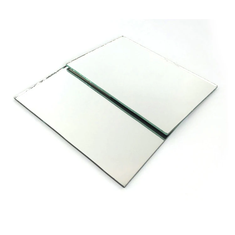 Beauty Decorative Low Iron extra clear Silver Plain Mirror for Home Stylish