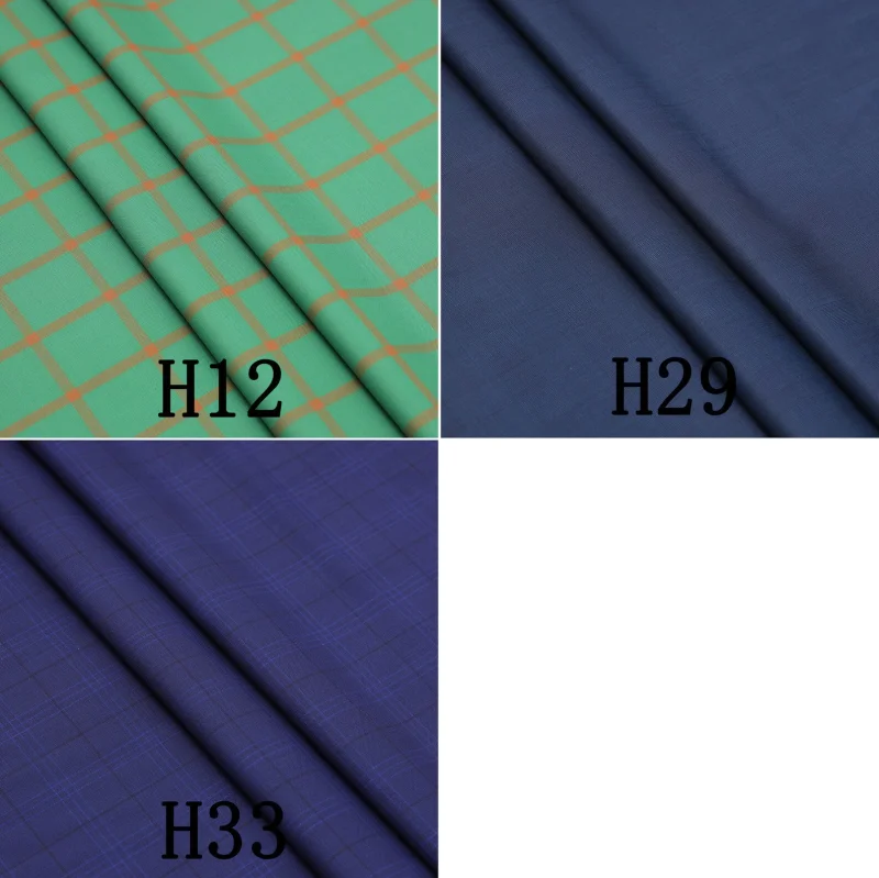 Suit fabric 100% Wool plaid style super 120 Yarn 280g Weight Wide Width with 0.1M Zero Shear Sampling Support Full Wool Product
