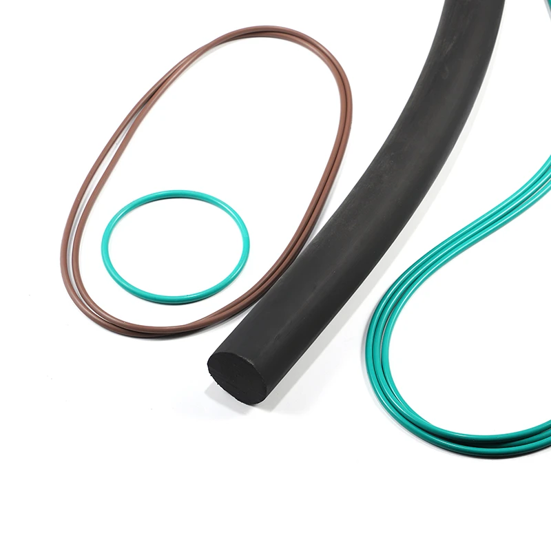 High Elongation And Tensile Strength Extruded Profile Rubber O Ring Cord