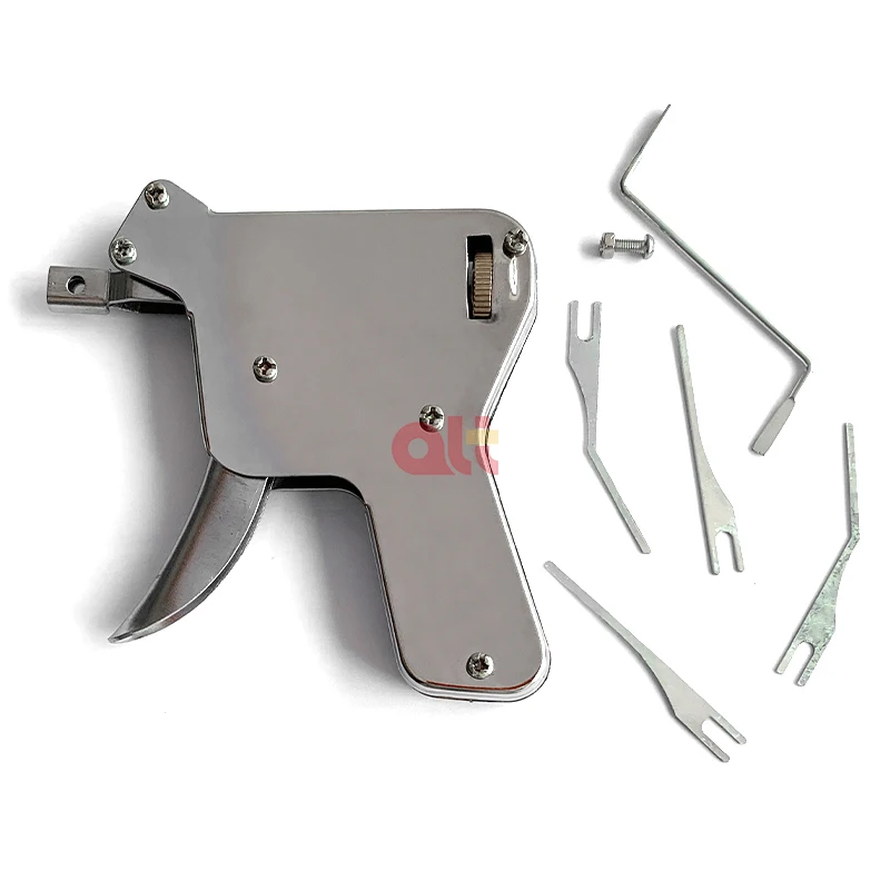 stainless steel spinner  cordless dino manuel automatic dimple lock pick gun