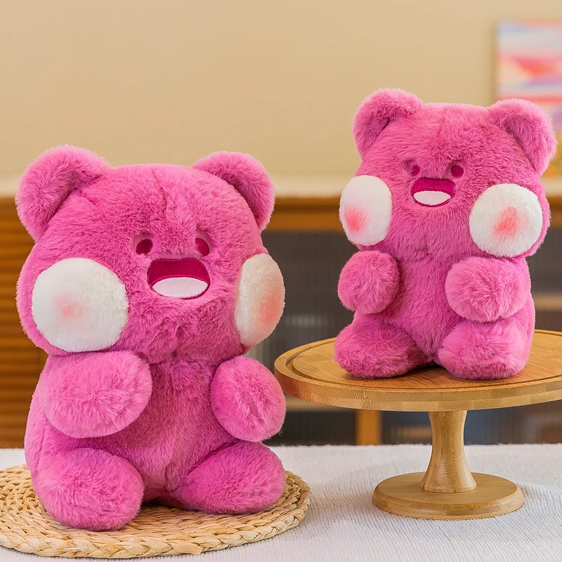 Hot Sales Cute Pink Dudu Bear Stuffed Animal Toy Doll Kawai Plush Toys Kids and Girlfriend Gift