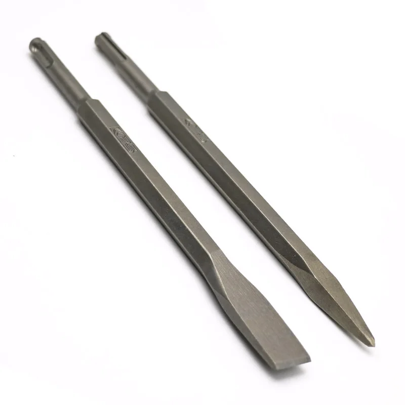 250 400 600 mm length SDS PLUS SDS MAX POINT & FLAT chisel for concrete stone