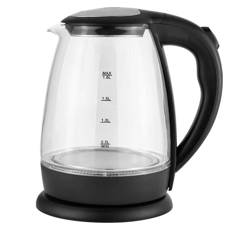 Glass Electric kettle 1.8L LED Electric Glass Pot Tea Kettles