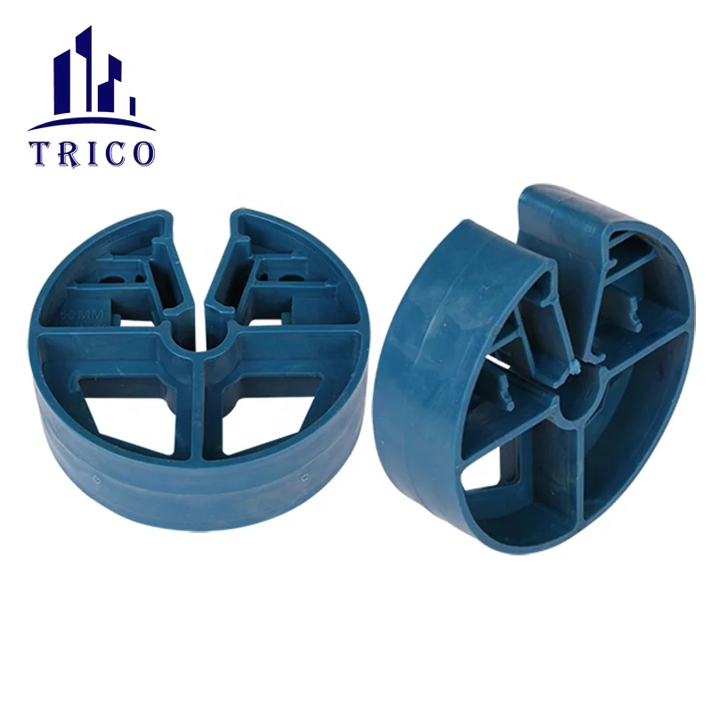 Hot Sale High Quality Construction Concrete Plastic Rebar Spacer Protective Wheel Spacer