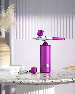 Zkagile High Pressure Oxygen Spray Beauty Facial Spray Skin Hydrating Beauty Device Blue Oxygen Injection Water Meter