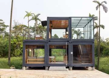 BAIDA Manufacturers Living Security Prefab Modular Container House Easy Installation Prefabricated Mobile Building Warehouse