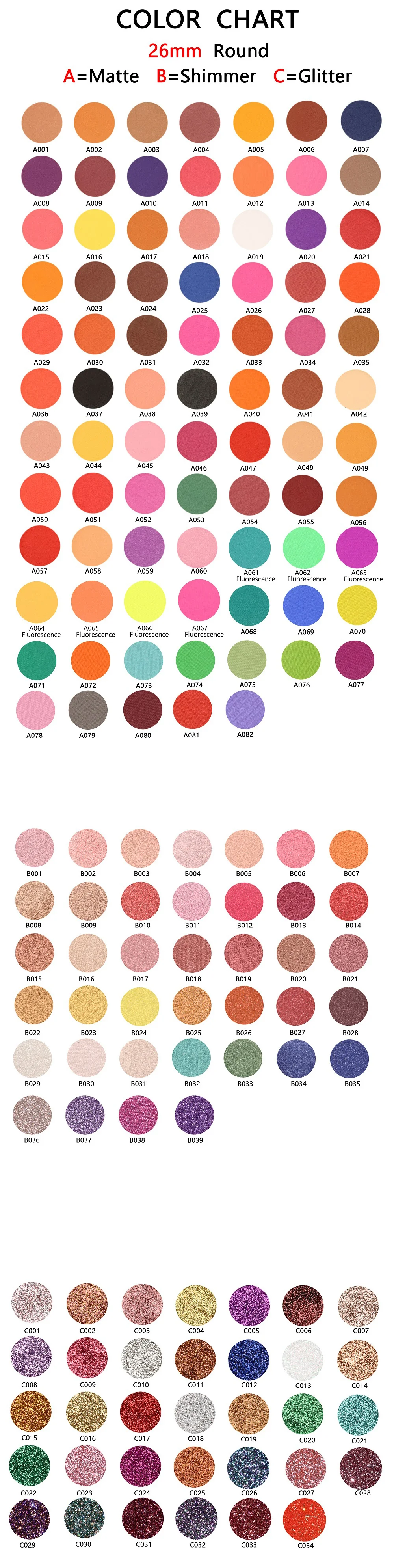 Pick Your Own Colors Eyeshadow Private Label Whosale Empty Makeup Cardboard Eyeshadow Palette
