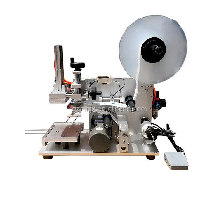 Low cost Semi-automatic Electrical Sause Bottle Manual Label Dispenser In Guangzhou