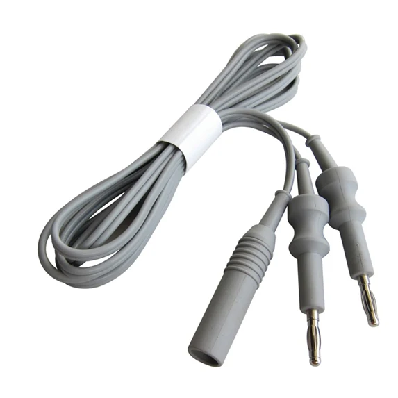 EU style US style Bipolar Tweezer Cable  Forceps Cable Disposable tweezers connecting cable