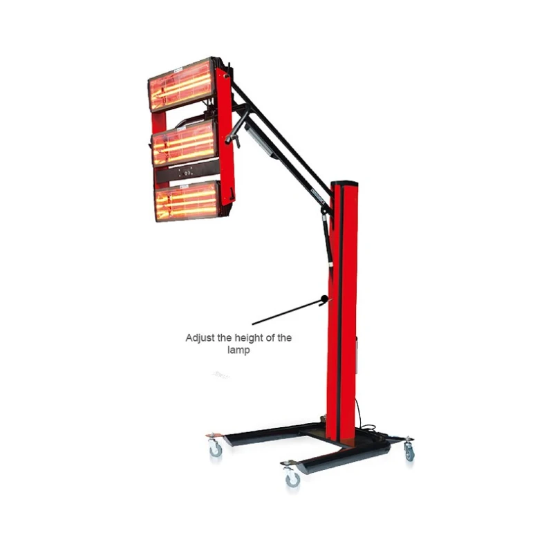 UE-TRSG3D shortwave infrared paint curing lamp with 3 Lamps