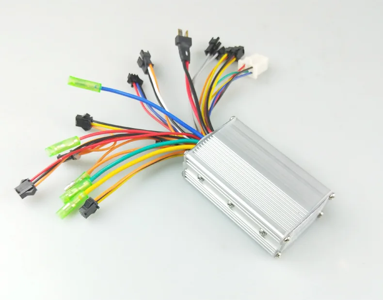 36V/48V 350W бесколлекторный регулятор 6 тюбик баночка для скутер электрический велосипед мотор интеллектуальное автомобильное зарядное устройство-источник постоянного тока с режимом контроллер