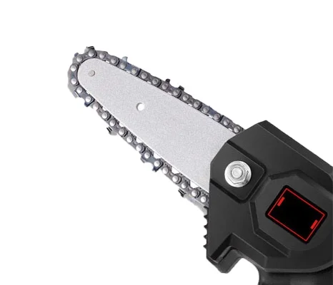 XWK  Mini 1200W Electric Chain Saw One-Hand Woodworking Rechargeable Lithium Battery Chainsaw Tool