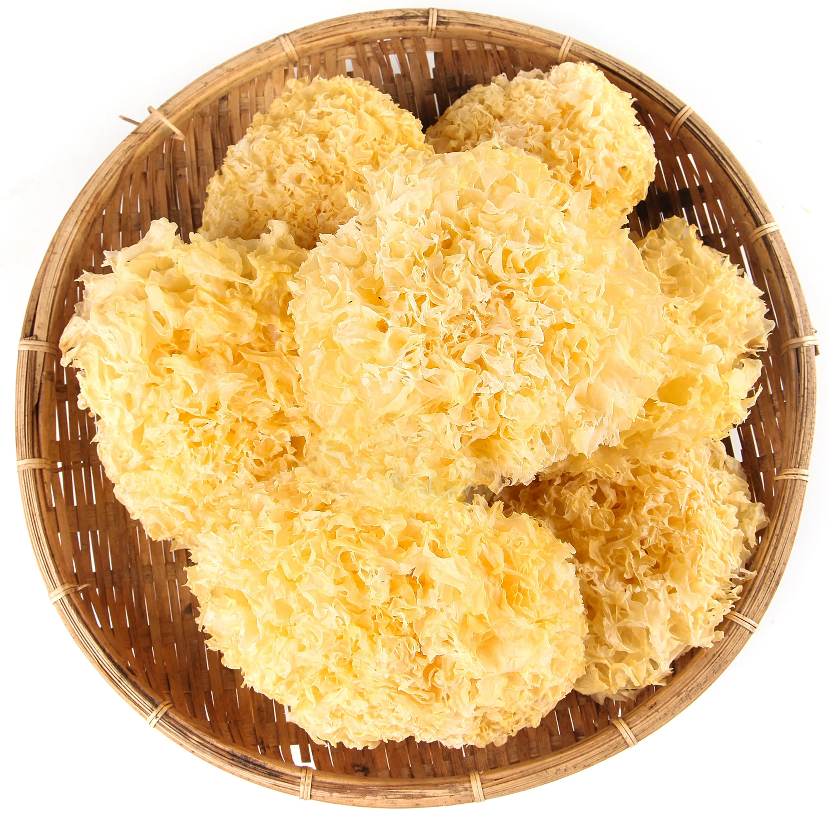 Оптовая продажа, сушеный гриб тремеллы, органический Золотой грибок тремеллы