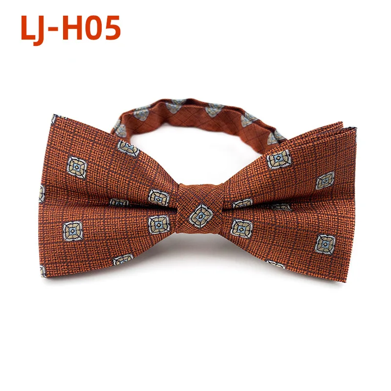 RTS  Business   Polyester Bowtie Classical  Butterfly Bow tie For Men With Gift Box