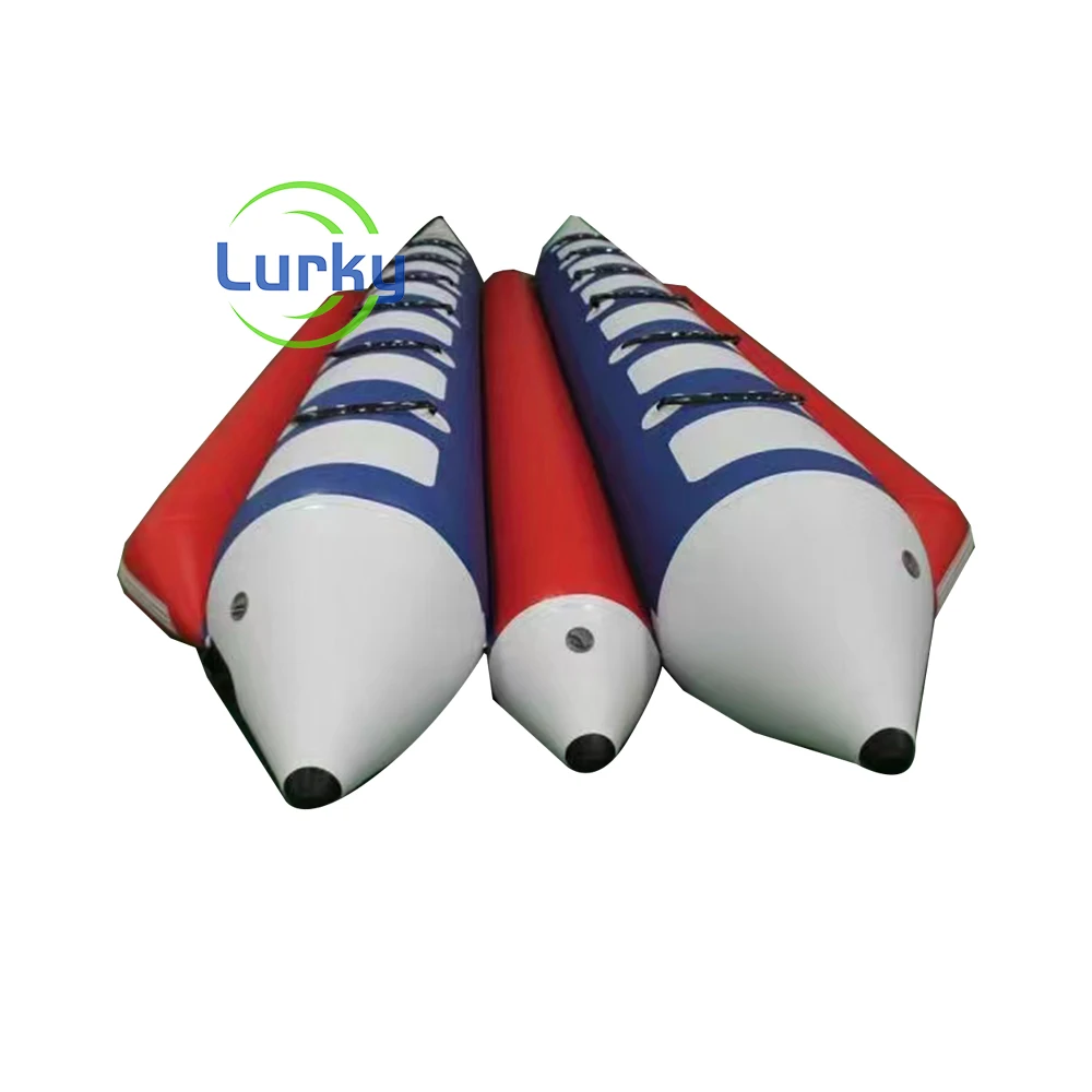 Funny Inflatable Water Flying Banana Sled Inflatable Water Banana Boat Inflatable Water Toys For Sale