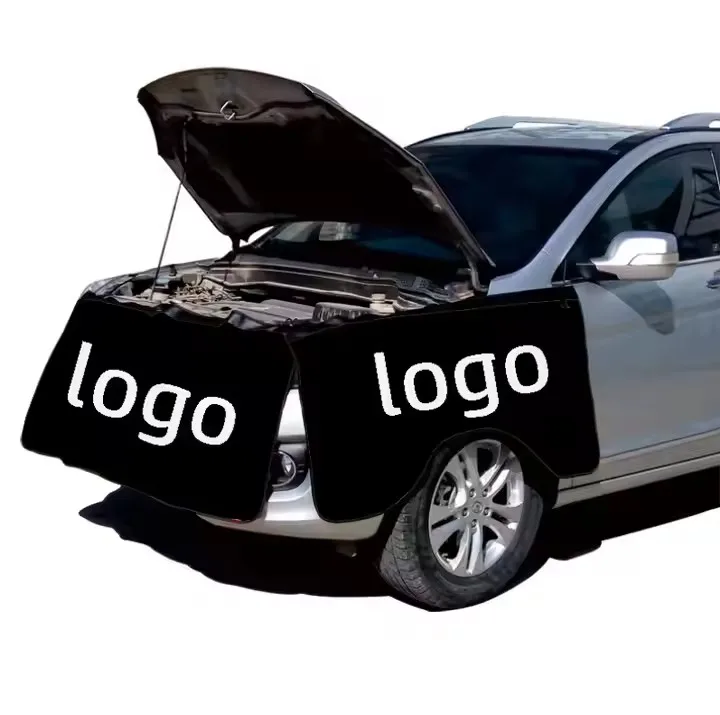 Custom Auto Fender Cover Work Mat Protector Magnetic Car Repair Fender Cover