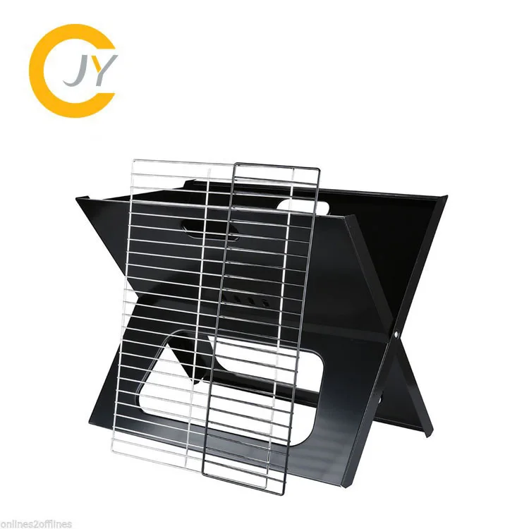 Folding Camping Barbecue Grill X Foldable Bbq Portable Charcoal Grills