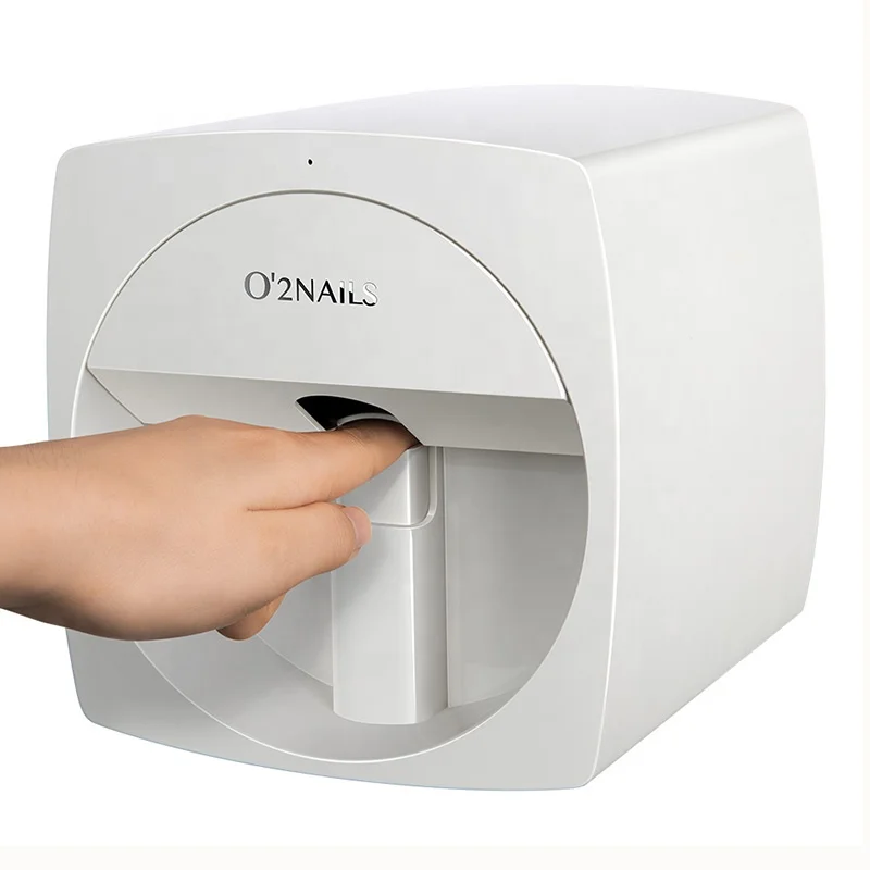 O2NAILS DIY digital photo nail printer V11 mobile nail art design machine