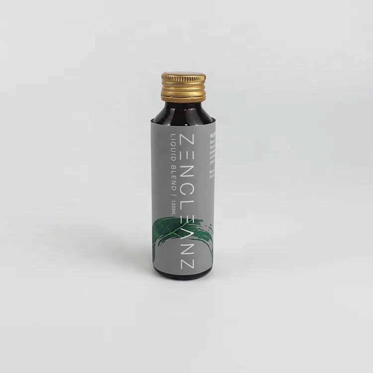 Custom Self adhesive Label Food Label Sticker Oral Liquid Bottle Label Health Care Bottle Sticker Plastic Vinyl Sticker