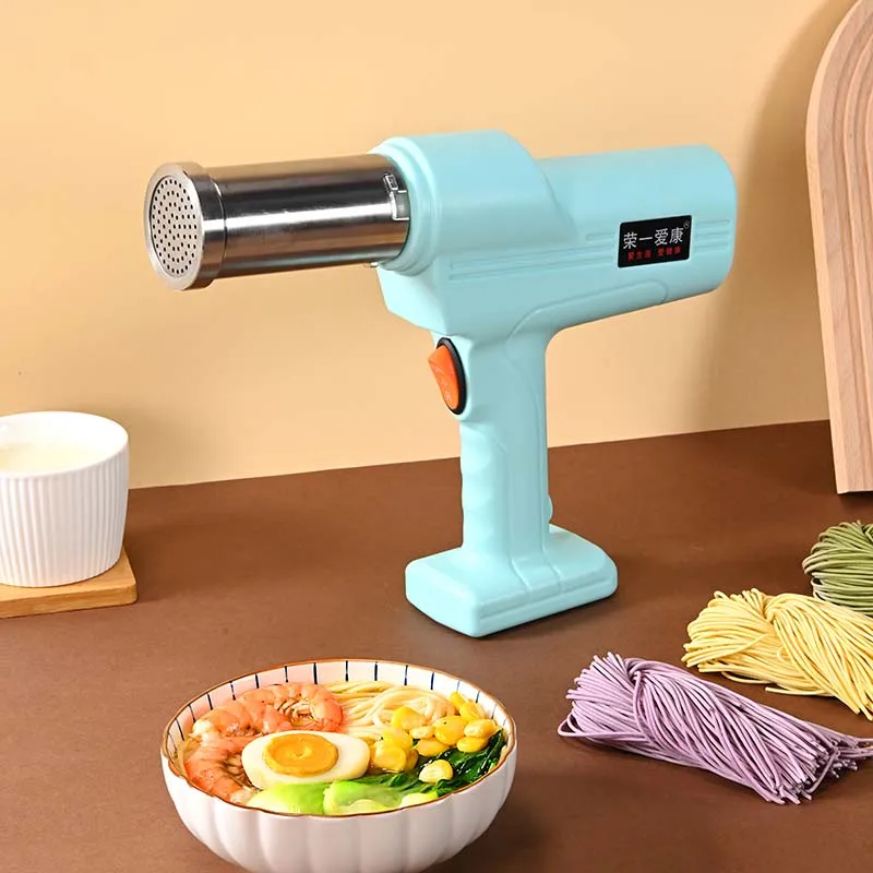 Automatic Stainless Steel Hand Crane Spaghetti Fettuccine Noodle Dough Press Machine Pasta Maker Machine Noodles Press Machine