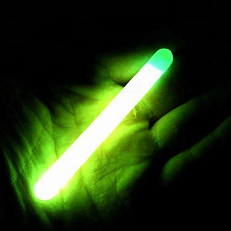 7.5*75mm powder fishing light stick 4.5*37mm glow stick customize
