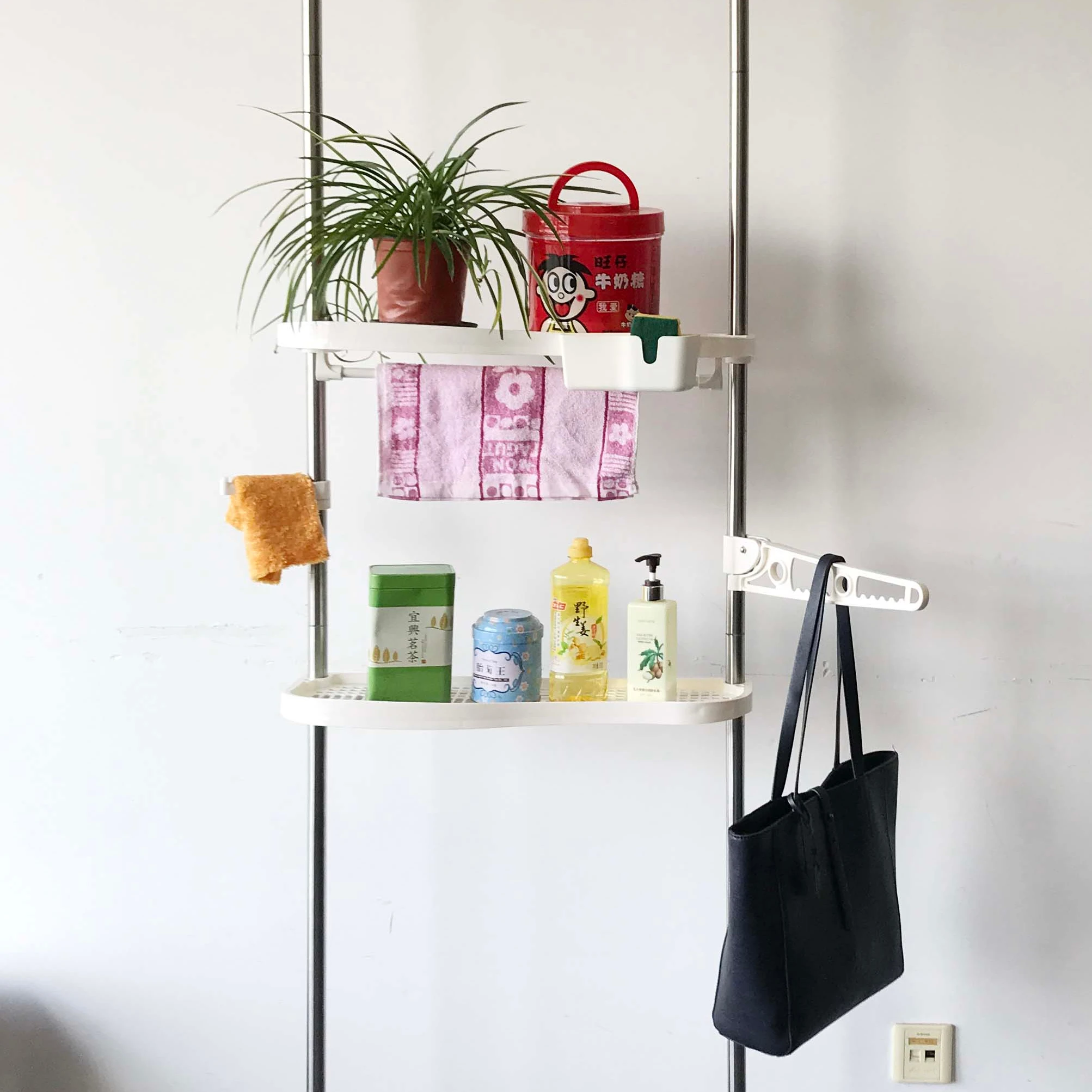 Стиральная машина с поддержкой полка моечный агрегат хранения полки