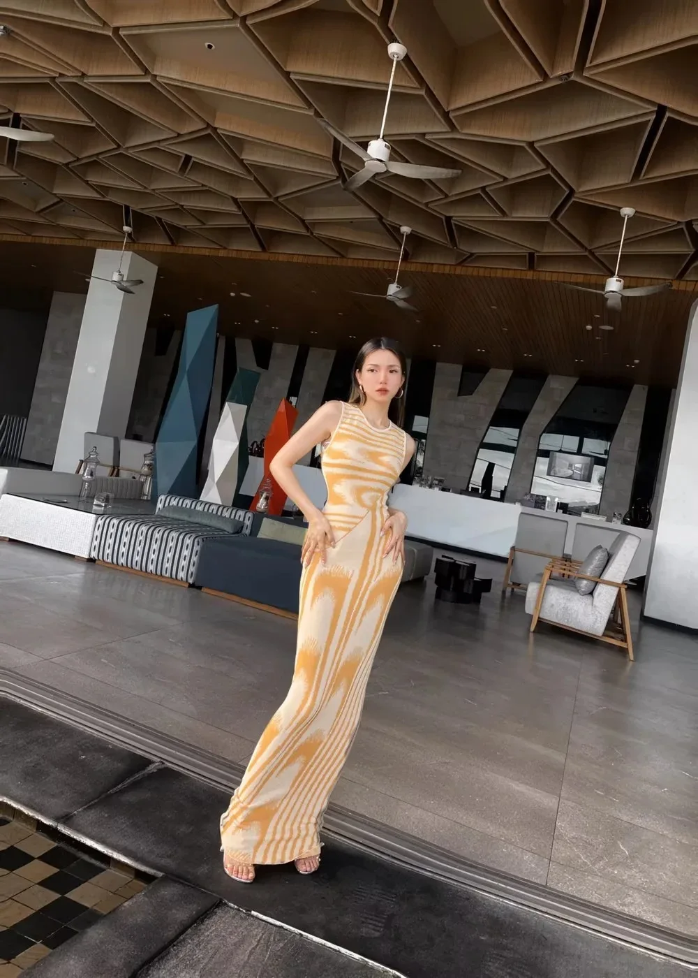 2023 clothing leopard print fall luxury tight modest vest korean custom sexy long ladies knit sleeveless sweater dress for women