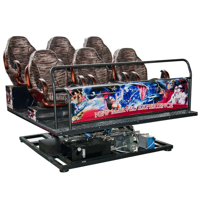 Factory Sale 4D 5D Cinema Control System 5D 7D Cinema Equipment Chair 5D Cinema for Sale
