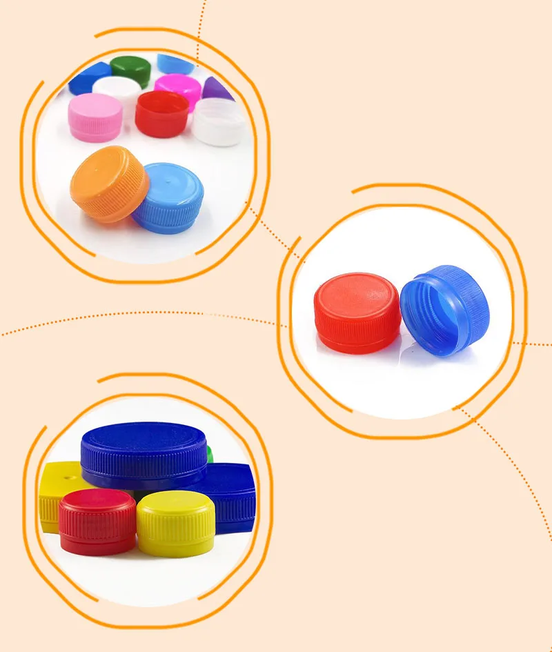 2024 Industrial Hot Sale Water Bottle Caps Plastic Juice Bottles With Cap