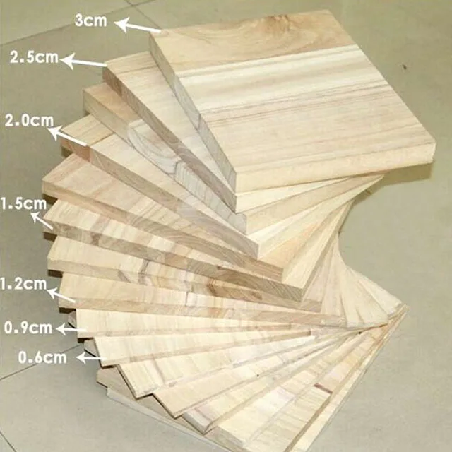 Paulownia Boards Martial Arts Breaking Boards Taekwondo Board Wood