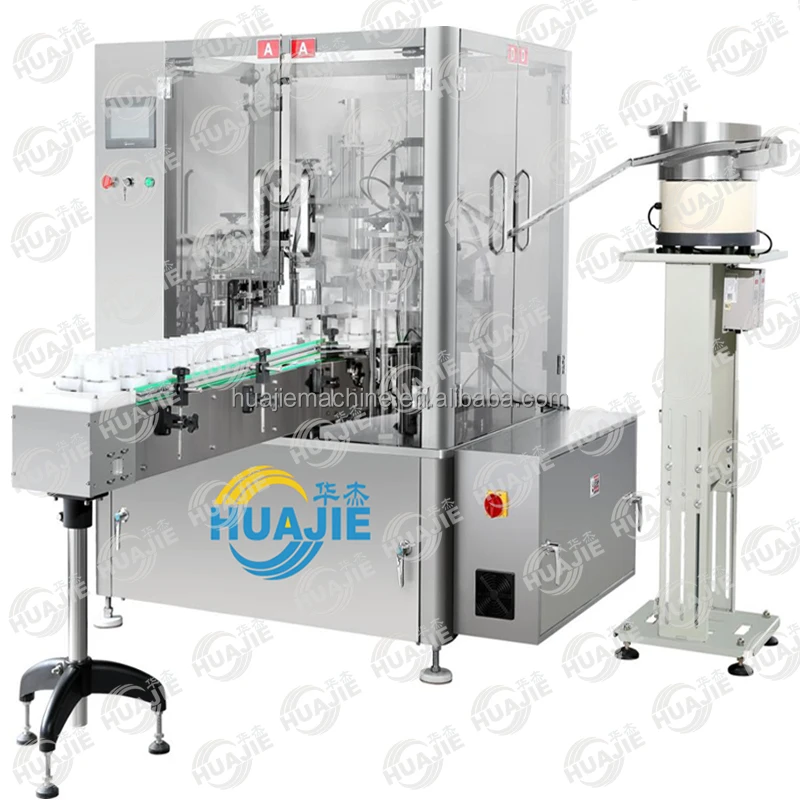 HUAJIE 	automatic vacuum perfume filling machine fully automatic perfume filling machine