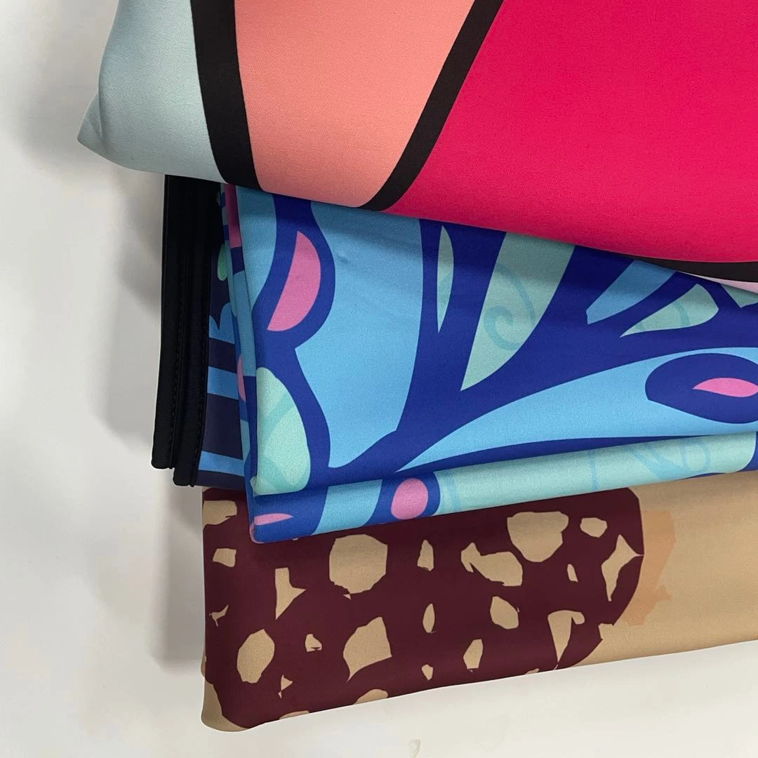 Jianbo Printing Customized Design Waterproof Neoprene Polyester/Nylon Fabric Picnic Blanket Mat