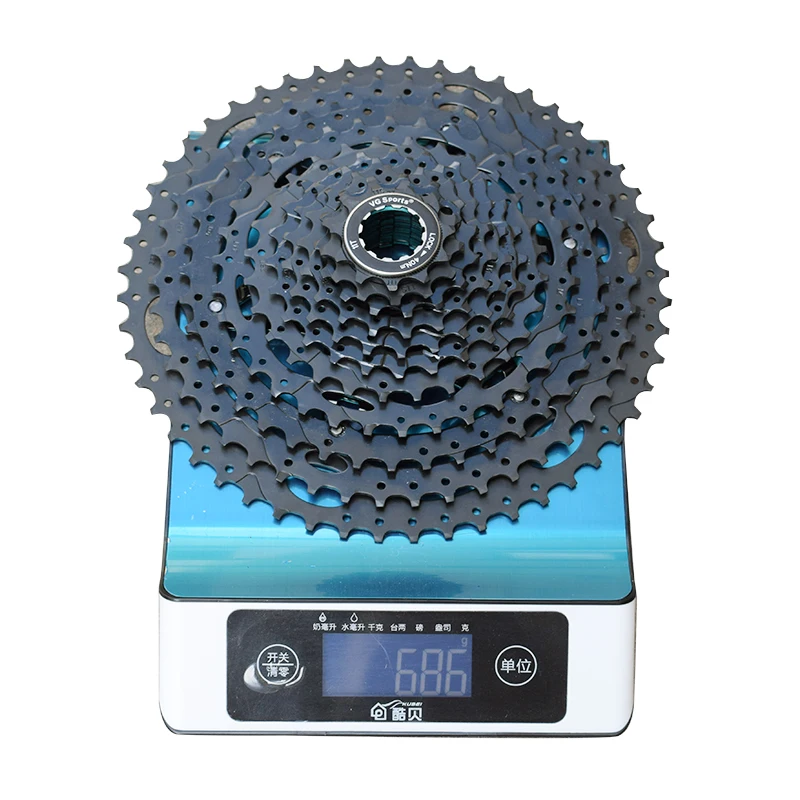 VG спортивный горный велосипед MTB кассета 12 Скоростей Velocidade S 52T велосипедные запчасти черная свободное колесо