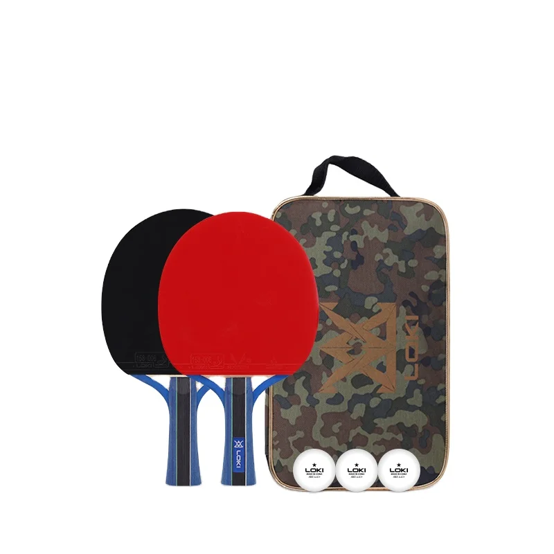 LOKI SW-251 OEM Customized ping pong paddle set best table tennis racket