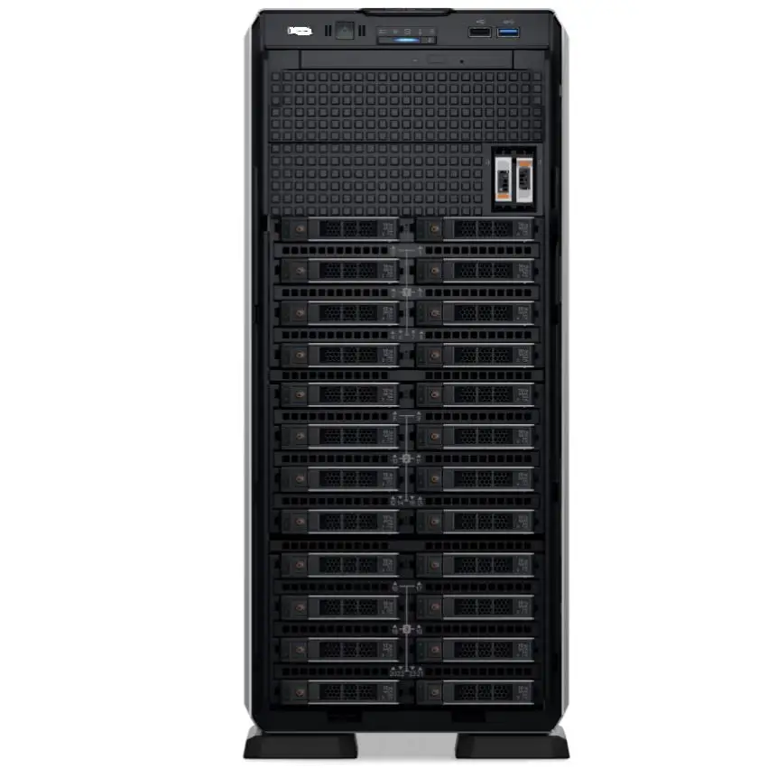 EMC Настольный сервер PowerEdge T550 GPU Tower server с серебристым процессором 4309y