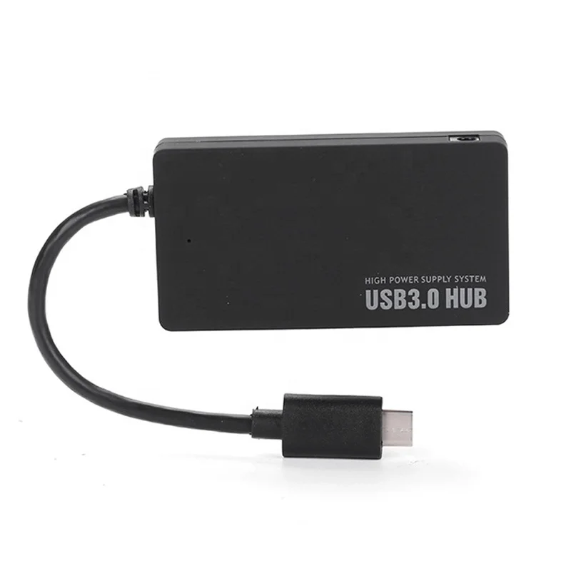 4 порта USB slim 3 1 типа C Hub Высокоскоростной 0 для передачи данных и