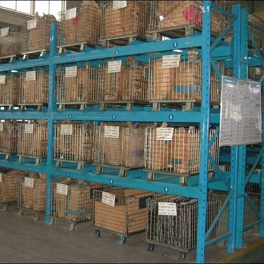  GLB H-1616 Collapsible Wire Container 40*32*35.5 Mesh 2