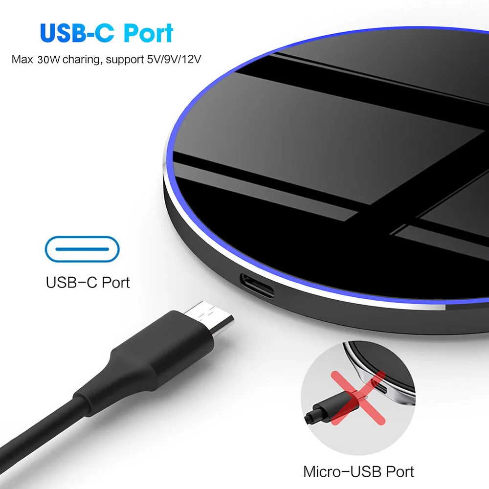 Mini Power Bank Magnetic Wireless Car Desktop Charging Smart Battery Charger
