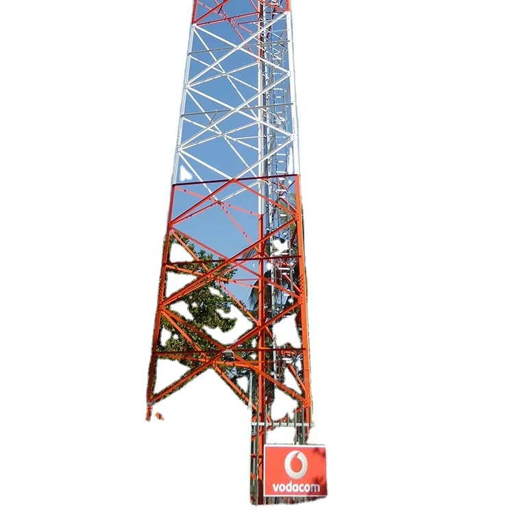 Конструкция, угловая стальная башня для связи