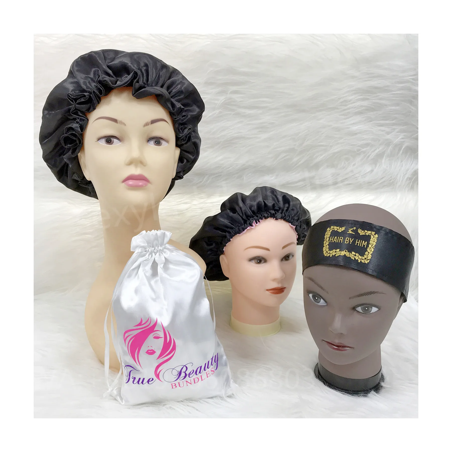 Индивидуальный красочный Шелковый Атласный парикмахерский дорожный мешок для наращивания волос упаковочные сумки