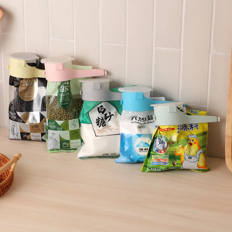 Многофункциональная влагостойкая насадка для хранения пищевых продуктов пластиковый пакет закусок герметичный